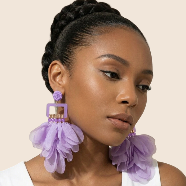 The Lavender Luxe Earrings