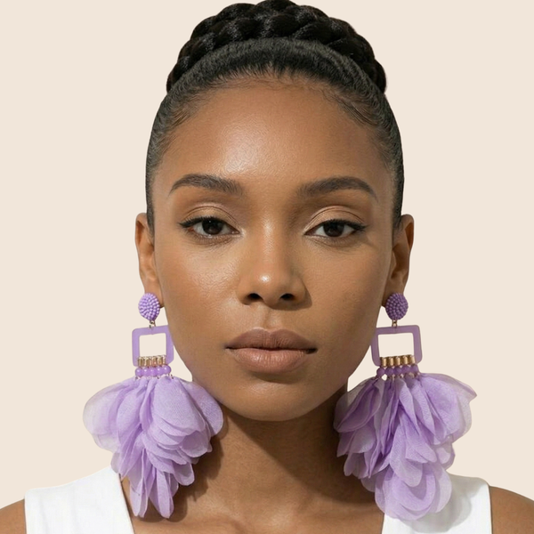 The Lavender Luxe Earrings