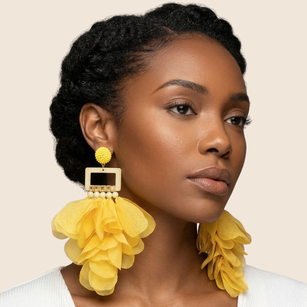 The Sunflower Luxe Earrings