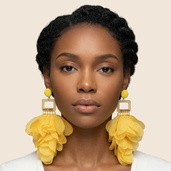 The Sunflower Luxe Earrings