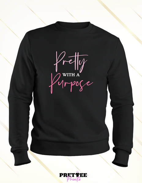 Pretty With A Purpose-Blk