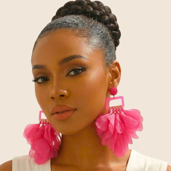 The Pink Luxe Earrings