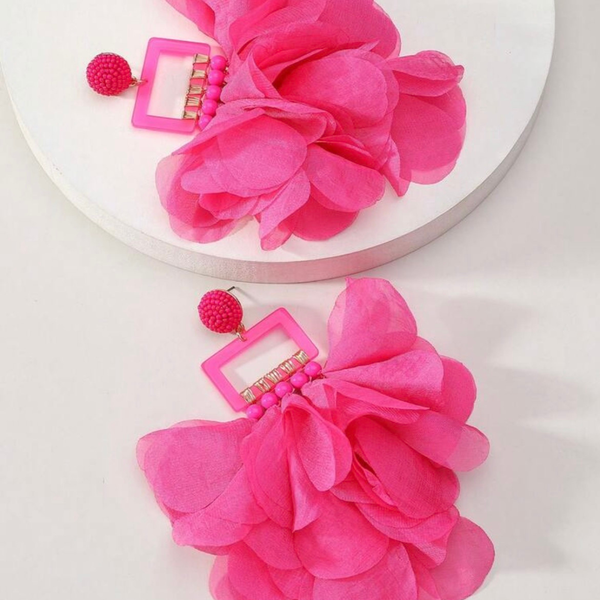 The Pink Luxe Earrings