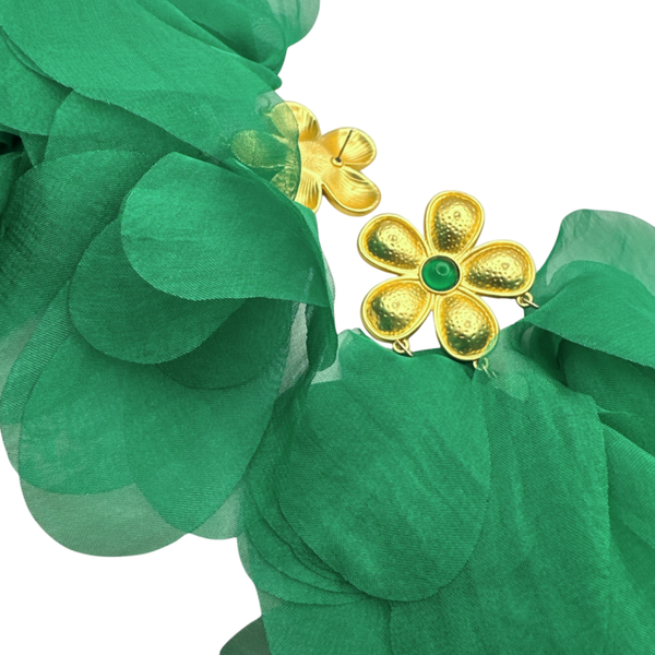 The Emerald Bloom Earrings
