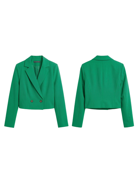 CEO Crop Blazer