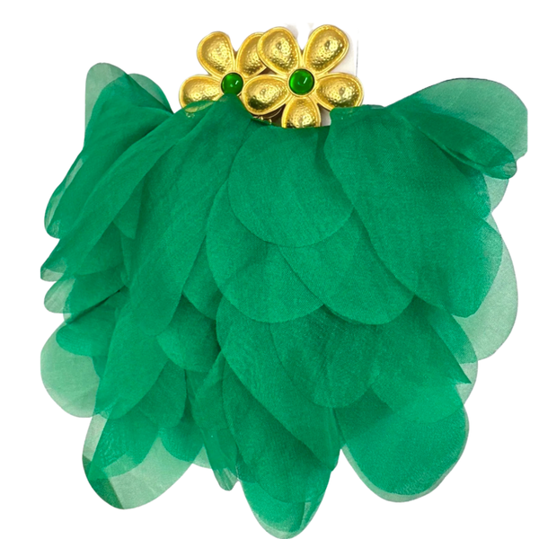 The Emerald Bloom Earrings