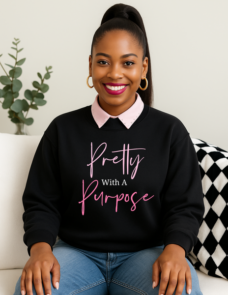Pretty With A Purpose-Blk