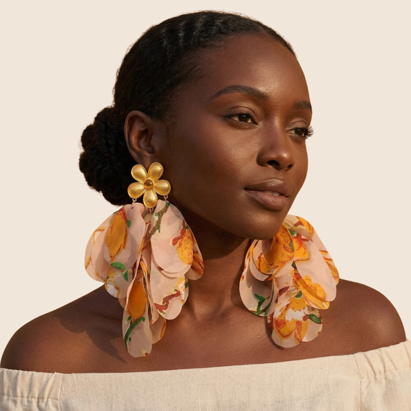 The Sunset Bloom Earrings