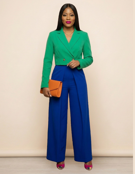 CEO Crop Blazer