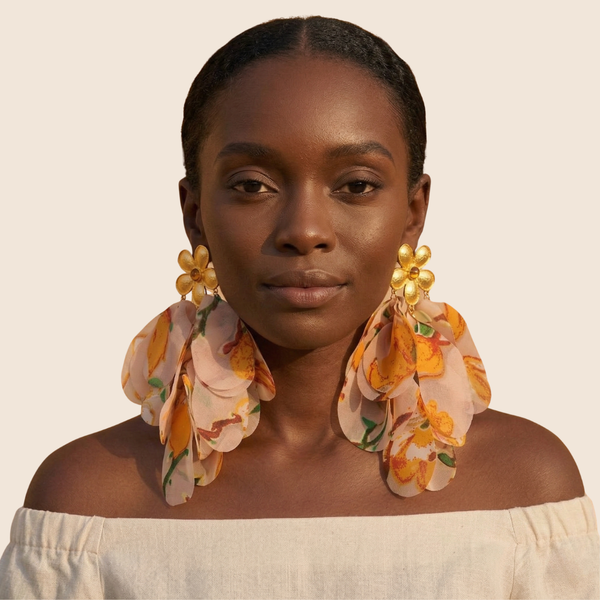The Sunset Bloom Earrings