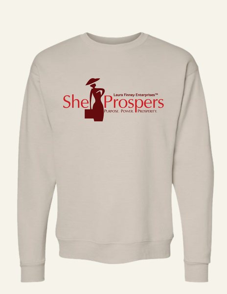 She Prospers Unisex Sweatshirt