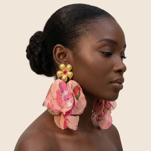 The Blush Bloom Earrings