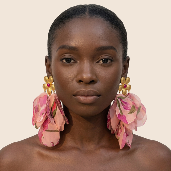 The Blush Bloom Earrings