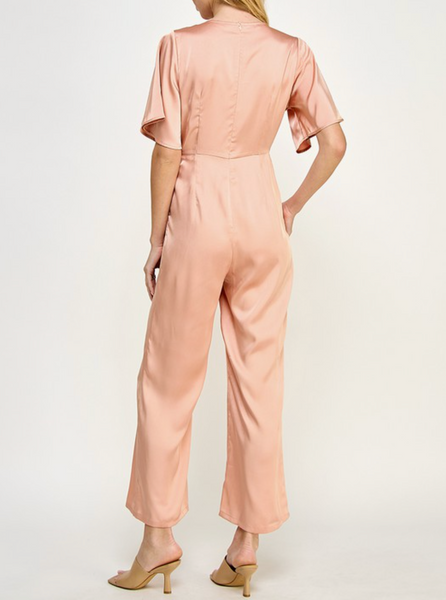 Jessica Satin Jumpsuit